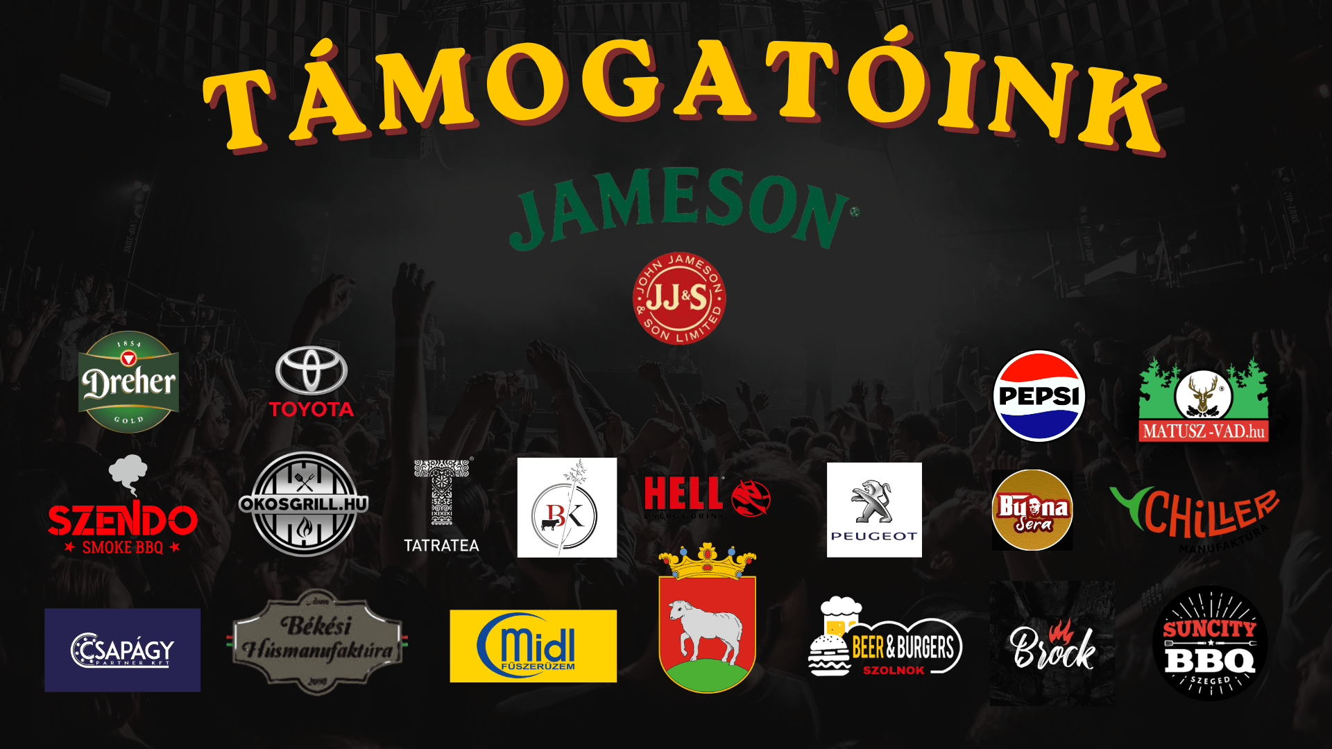 Támogatók